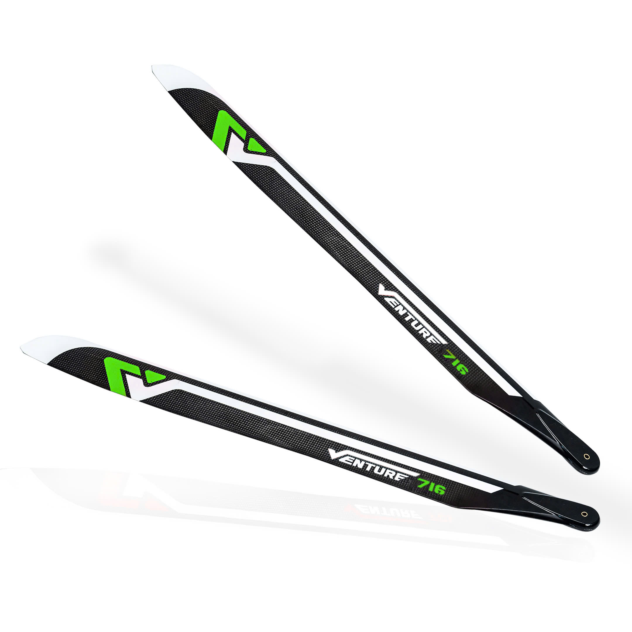 VENTURE 716mm Premium CF Blades – Green